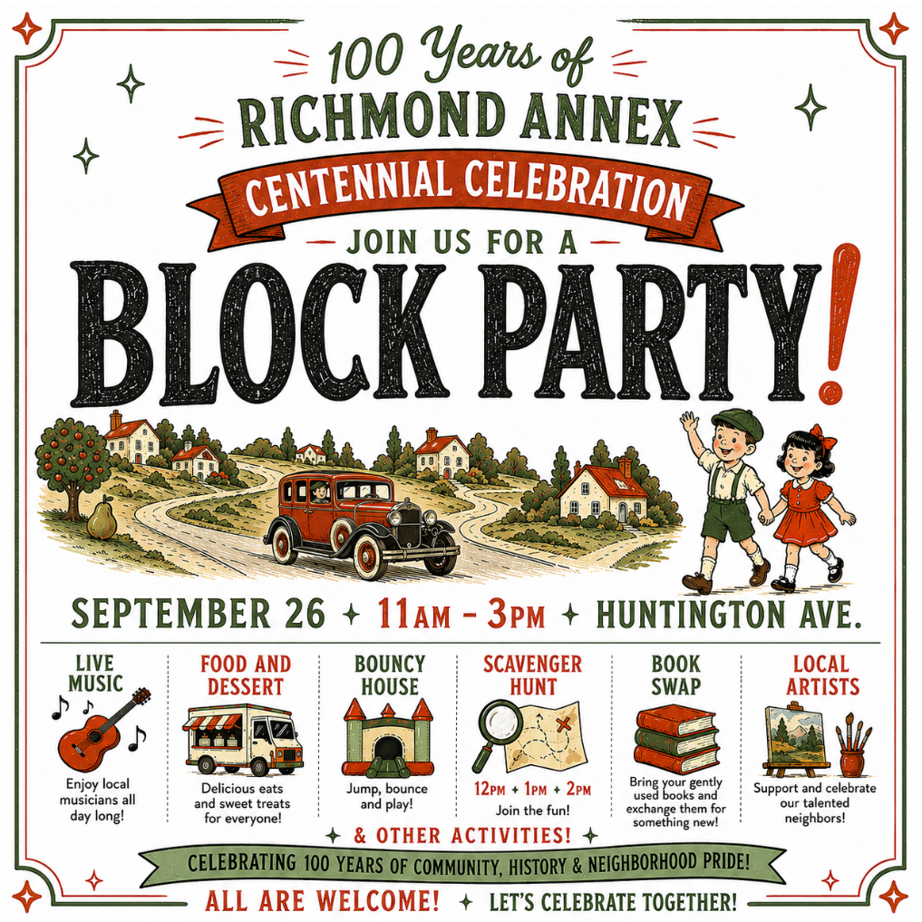 block party flyer png